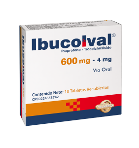 ibucolval 600 mg X10 FC2